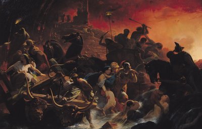 The Last Days of Pompeii by Henri Frederic Schopin